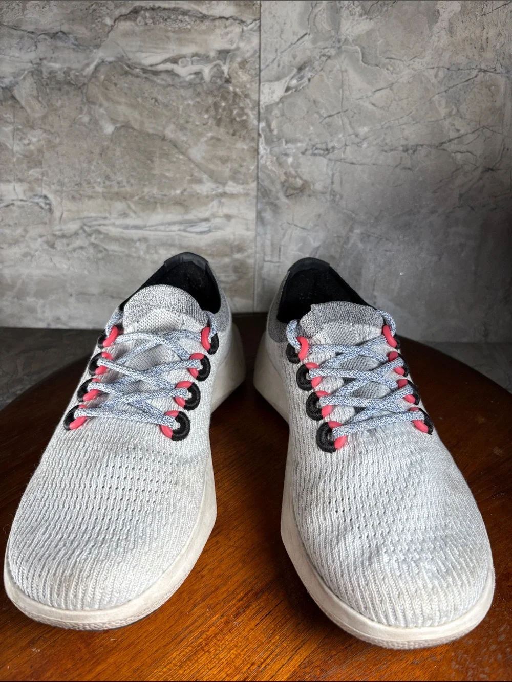 Allbirds Tree Dasher 2 Women’s Size 8.5 Blizzard/Bloom Coral Athletic Shoes